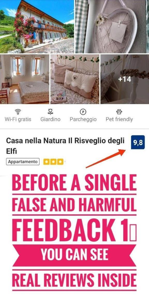 פדבנה Casa Nella Natura Il Risveglio Degli Elfi מראה חיצוני תמונה